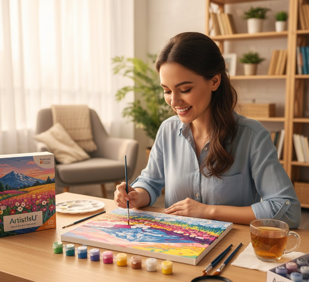 Beginner Friendly Paint by Numbers